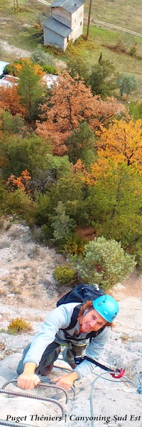 Via ferrata de Puget Théniers